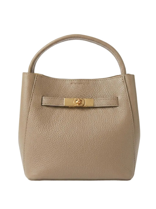 Poșetă din Piele Naturală Hera Beige Made in Italy