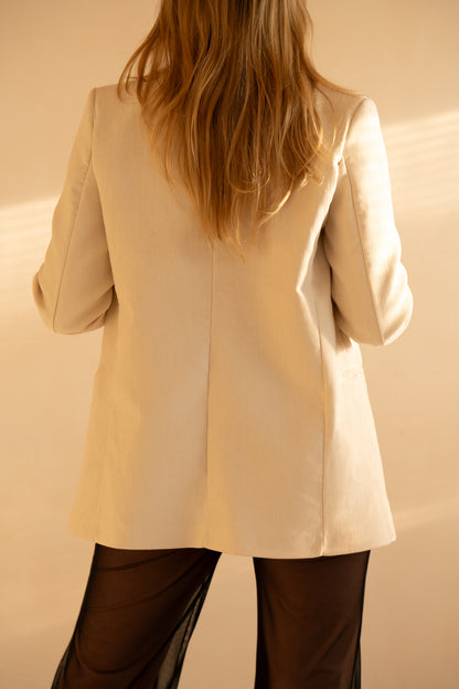 Soft Cream Blazer